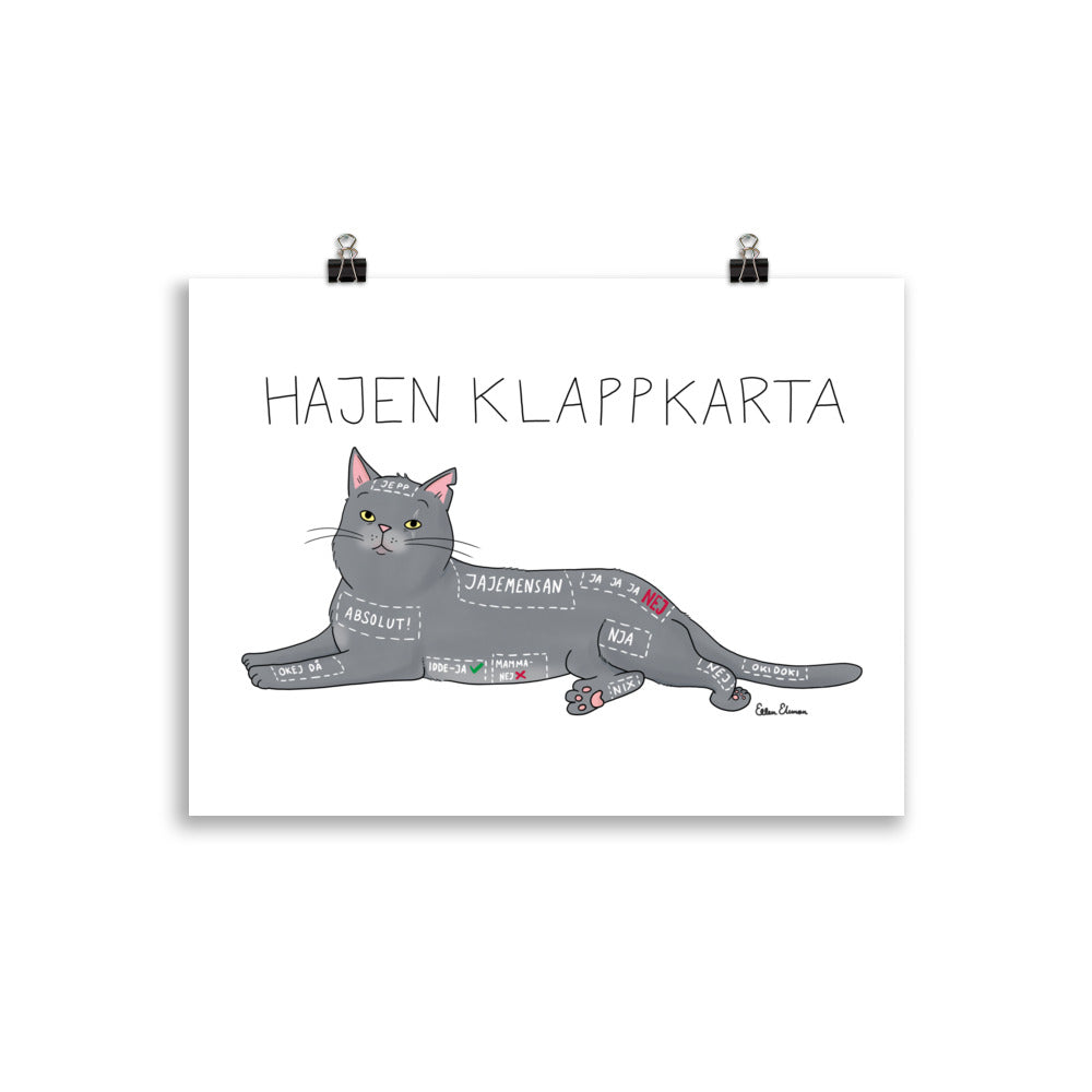 Klappkarta poster