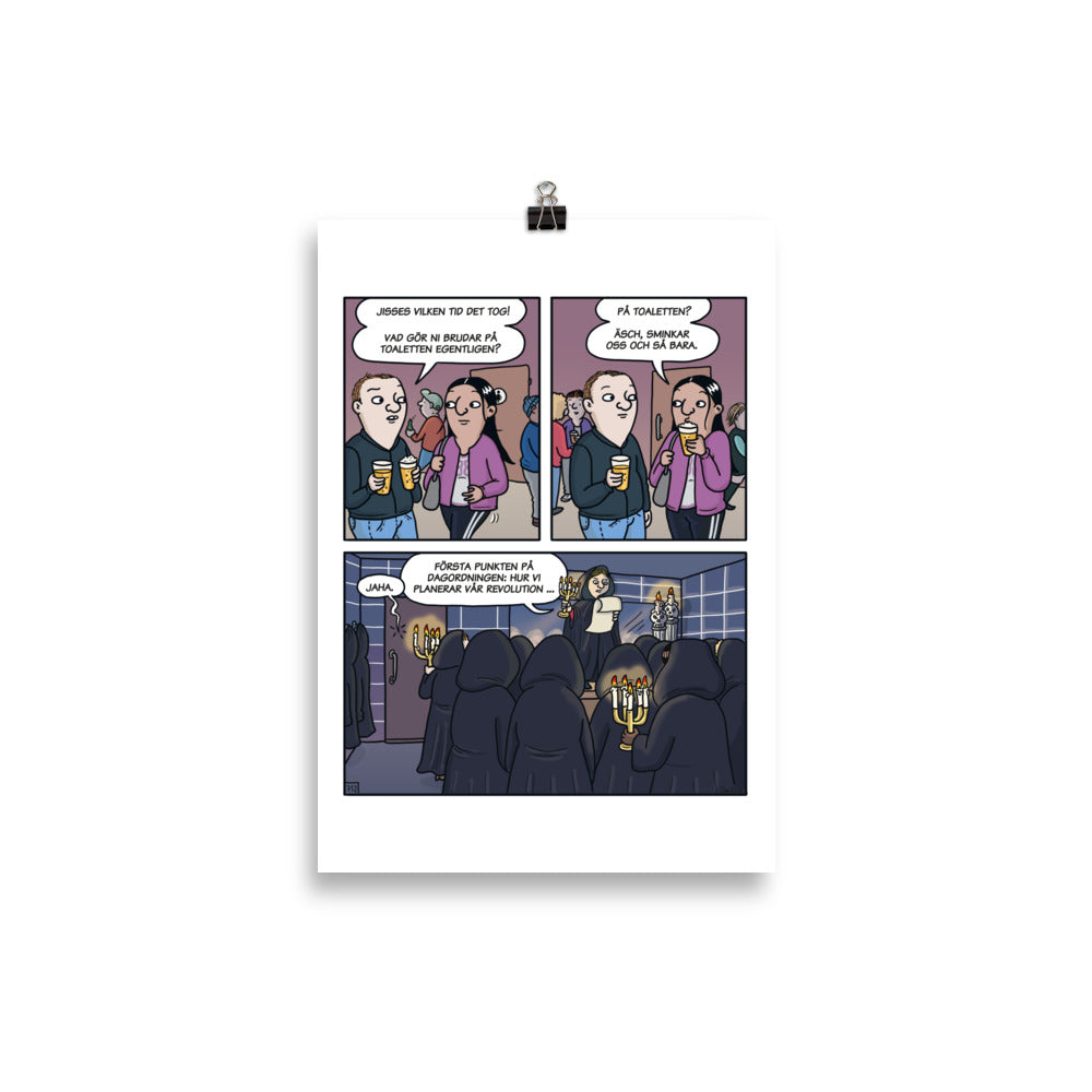 Toaletten poster